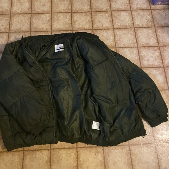 Dark green footlocker puffer - Picture 3 of 4